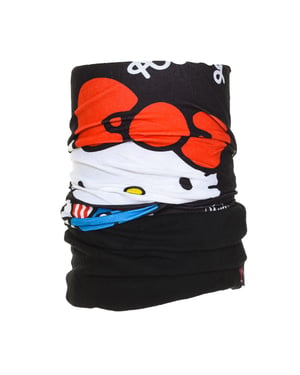 Hello Kitty 77100 Unisex multifunktionell tubkrage i mikrofiber och fleece