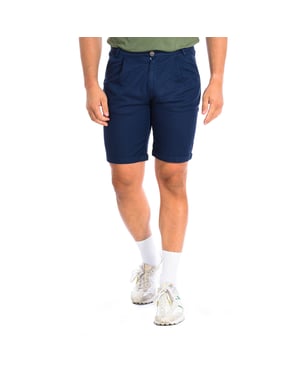 Men's Bermuda shorts with straight cut hem TMB004-TL121