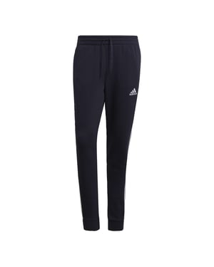 Essentials Fleece Tapered Cuff 3-Stripes Pants