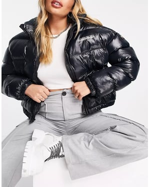 Napapijri Womens Box Puffer Jacket in Black