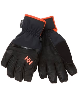 Helly Hansen Mens Alpha Warm HT Reinforced Winter Ski Gloves
