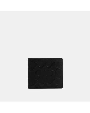 Coin Wallet in Signature Crossgrain Leather