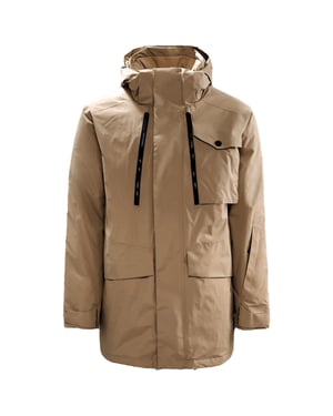 Jack Wolfskin Tech Lab Technical Field heren bruine jas