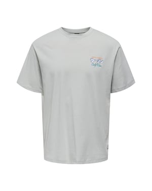 Only & Sons T-shirt SS Keane T-shirt Grijs