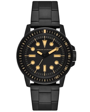 Armani Exchange Leonardo Men's Black Watch AX1855