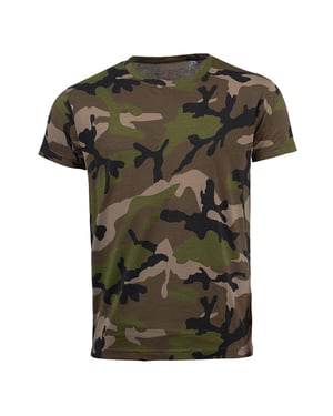 SOLS Heren Camo T-Shirt met korte mouwen (Camouflage)