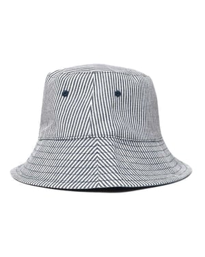 Peter Storm Women's Sun Protective Striped Bucket Hat, Summer Sun Hat