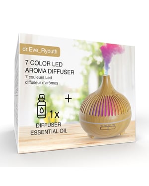 7 Color Led Aroma diffuser - UK Plug / EU Plug