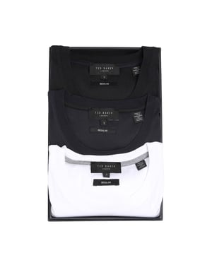 Brolin T-Shirt Gift Box Set White Navy Black