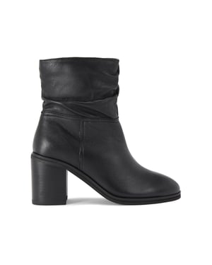 KG Kurt Geiger Leather Saga Ankle Boots