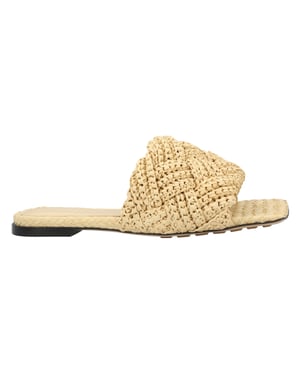 Bottega Veneta Lido Flatsandalen bruin