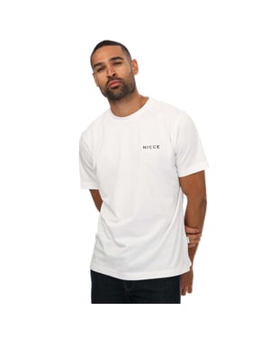 Men's NICCE Chest Logo T-Shirt in White