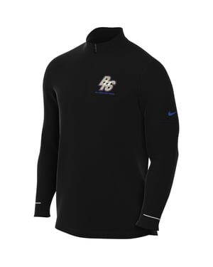 Nike Blue Ribbon Sports Running Long Sleeve Black Running Top