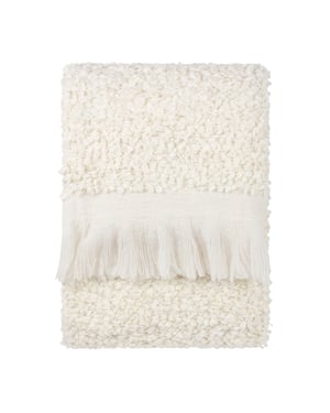 Yard Ulsmere Boucle Fringed Throw