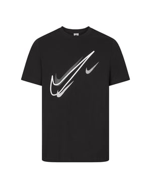 Nike Sportswear Men’s Swoosh Logo T-Shirt Black