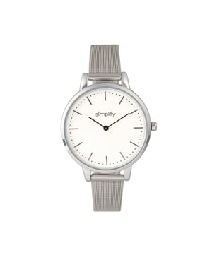 Vereenvoudig het 5800 mesh armbandhorloge