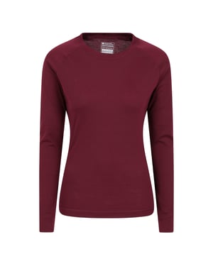 Mountain Warehouse Dames/Dames Talus Top met lange mouwen (Roze)