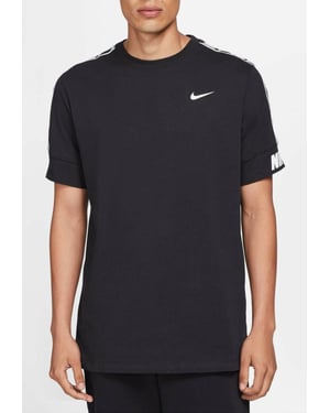 Nike Herhaal T-shirt voor heren in zwart/wit