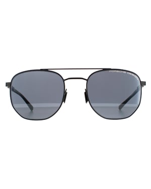 Porsche Design Round Mens Black Blue Black Ar Light Blue P8695
