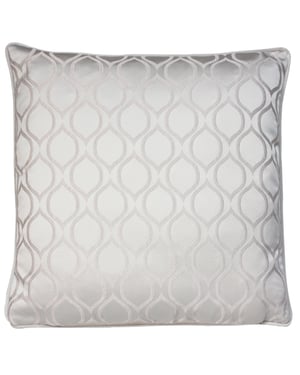 Solitaire Embroidered Feather Filled Cushion