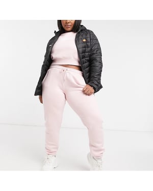Ellesse Womens Plus Quilted Jacket In Black