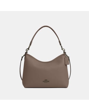 Laurel Shoulder Bag in Lux Pebble Leather