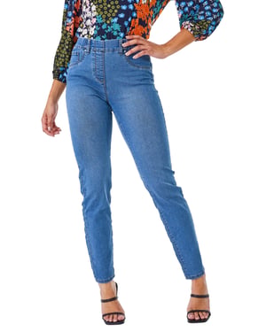 Petite Denim Stretch Jegging