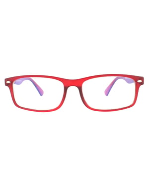 Montana Leesbril Blf83-B Matte Red Bourgonds Blue Light Block +2.50