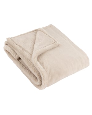 furn. Kallu Double-Sided Faux-Fur Throw