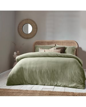 Yard Lark Muslin Cotton Duvet Cover Set