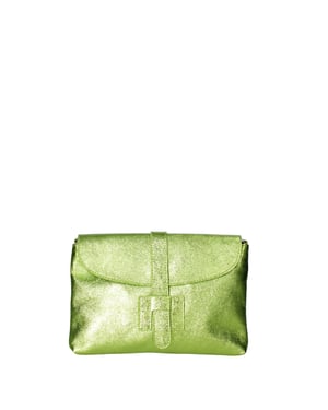 Viola Castellani Koppelingzak Vrouwen LIGHT GREEN