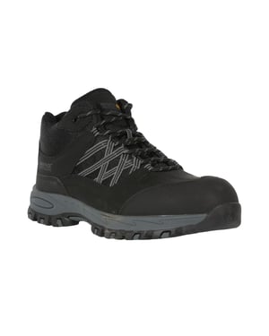 Regatta Mens Sandstone Safety Shoes (Black/Granite)