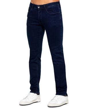 ETO | Heren Rechte Benen Jeans - Navy