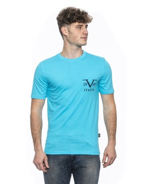 19V69 Italia Mens T-Shirt Troy Turquoise