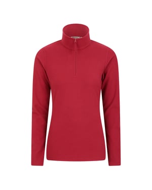 Mountain Warehouse Dames/Dames Camber II Fleece Top (Rood)