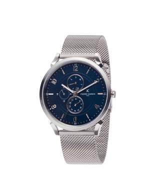 Pierre Cardin Pigalle Boulevard herenhorloge Zilverkleurig CPI.2028