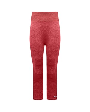 MyProtein Curve Womens Red High Waisted 3/4 Leggings