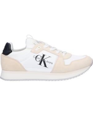 Witte sneakers voor dames van Calvin Klein