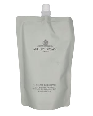 M.Brown Re-Charge Black Pepper Bath & Shower Gel - Refill400 ml.