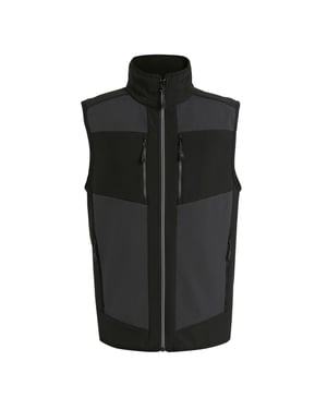 Regatta Heren E-Volve Colour Block Softshell Bodywarmer (As/Zwart)