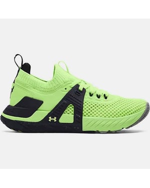 Under Armour Project Rock 4 Green Damskor Träningsskor