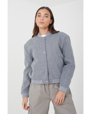 Grey 'Warlie' Bomber Jacket