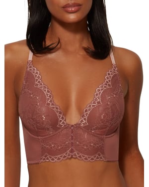 Superboost Lace Deep V Bralette