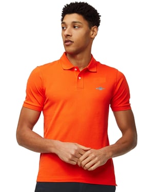 Gant heren poloshirt met korte mouwen in piqué