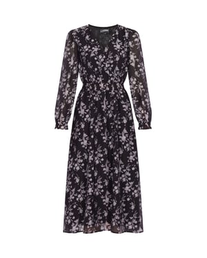 Dreimaster Jurk Dames zwart