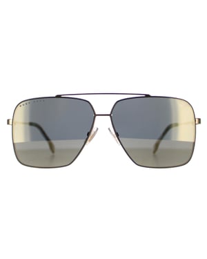 Hugo Boss BOSS 1325/S J5G UE goud grijs ivoor spiegel zonnebril