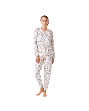 Lange mouwen pyjama JJBDP0200 vrouw