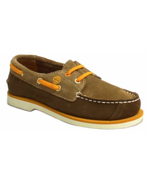 Timberland Peakisl 2 Eye Kids Boat Shoes Toddlers Youths Brown 82806 82706
