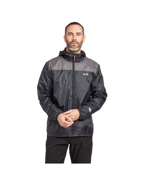 Peter Storm Men's Cyclone Lightweight Waterproof Jacket with Fitted Hood, Hiking Raincoat