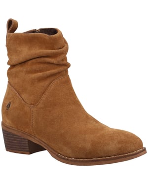 Hush Puppies Iris Mocka Dam Damstövlar Tan